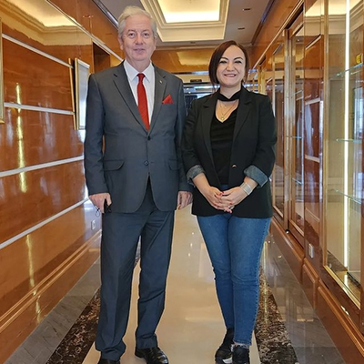 We are excited We are starting a new project! In Ankara, both the Dean of the Faculty of Sports Sciences of Yüksek İhtisas University and Prof., who has been using the nlksoft E-Commerce Infrastructure for many years. Dr. Met with Kadirhan Sunguroğlu