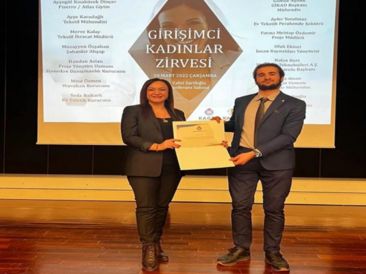 We were guests at the Women Entrepreneurs Summit at Kahramanmaraş Sütçü İmam University
