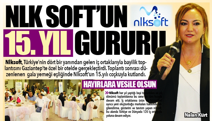 nlksoft un 15.we took part in the Formation Newspaper with the title of Pride of the year!