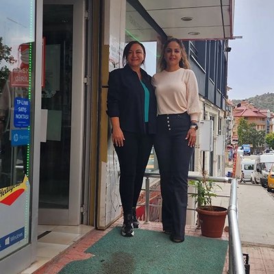 We visited our business partner Çiğdem Arasan in Tunceli.
