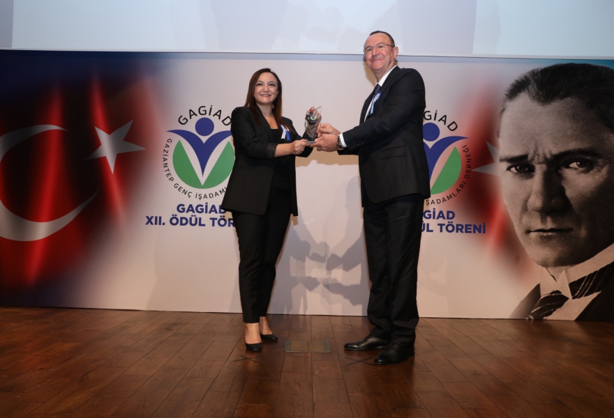 GAGIAD Female Entrepreneur of the Year Award Nalan Kurta was published in Gaziantep Söz newspaper with the title