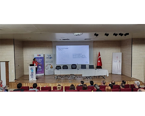 He gave a seminar to the employees of Mardin Chambers of Commerce and Industry and Stock Exchanges.