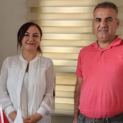 We had meetings with our Adıyaman business partner Artı computer founder Bülent Başçık