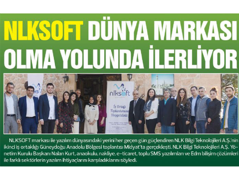 Nlksoft is moving towards becoming a world brand - Güneş Gazetesi