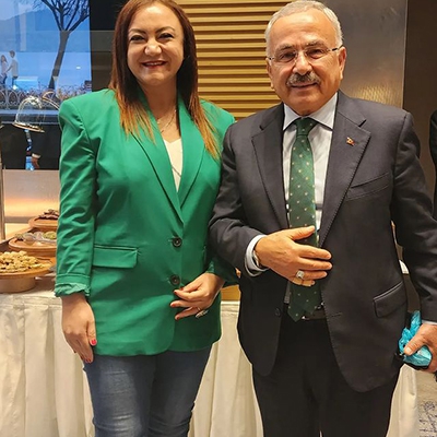 Ordu Metropolitan Municipality Mayor Hilmi Güler visited our stand at the Feed The Future Reliable Product Summit.