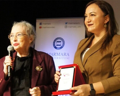 Our Chairman of the Board, Ms. Nalan Kurt, was chosen as the most successful business person of the year.
