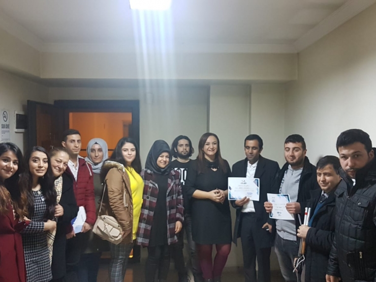 6. We Organized Our E-Commerce Training with Gaziantep Blind Development and Education Association