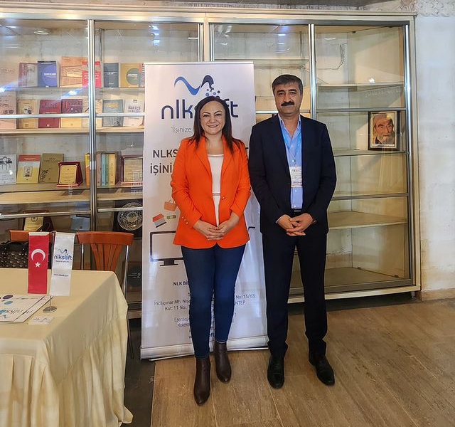 Mehmet Çelik, the President of the Southeastern Anatolia Journalists Federation, visited the Nlksoft Stand at the Anadolu Bilişim Meetings.