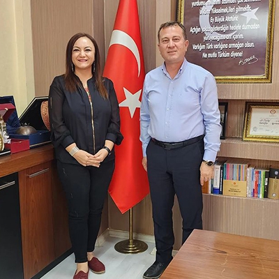 We visited Karkamış Mayor Ali Doğan.