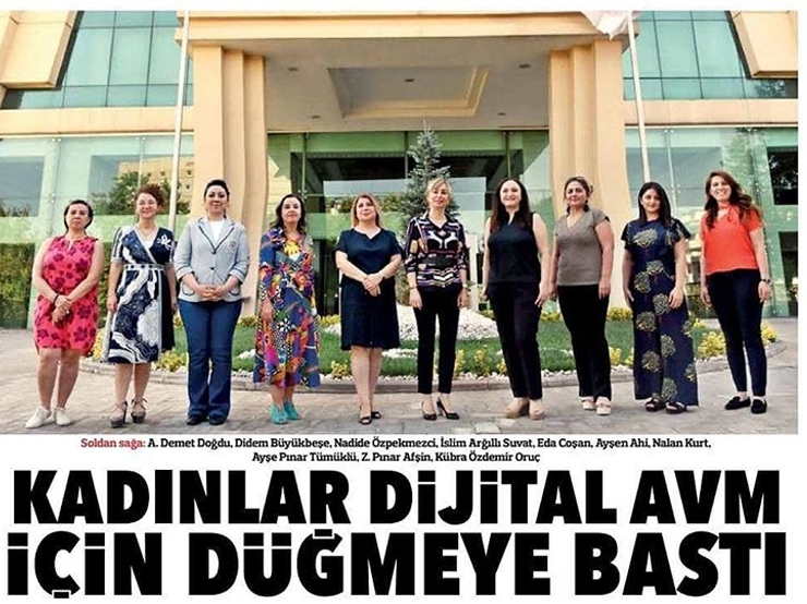 Women Will Establish Digital Mall - Hürriyet Gazetesi
