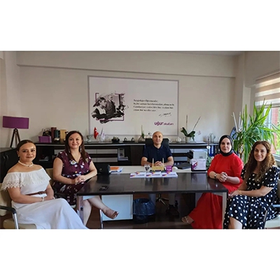 Journalist, Writer Sabiha Doğan and Uğur Schools nurse Gül, together with Uğur Schools General Coordinator Dr. We talked to Mustafa Şenel.